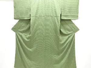 幾何学模様小紋着物